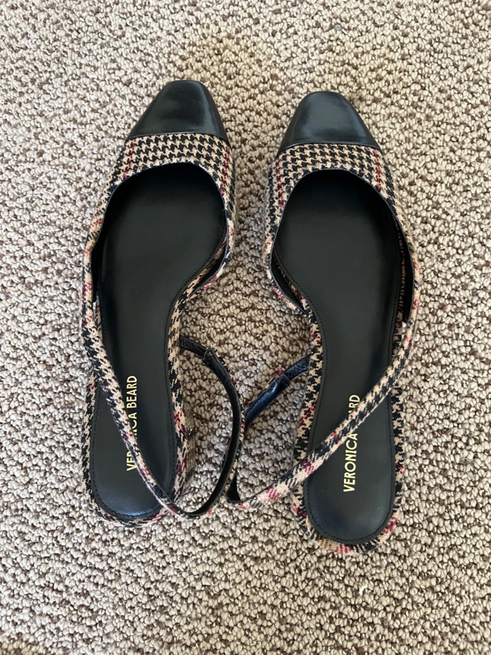 NWT Veronica beard sling back shoes